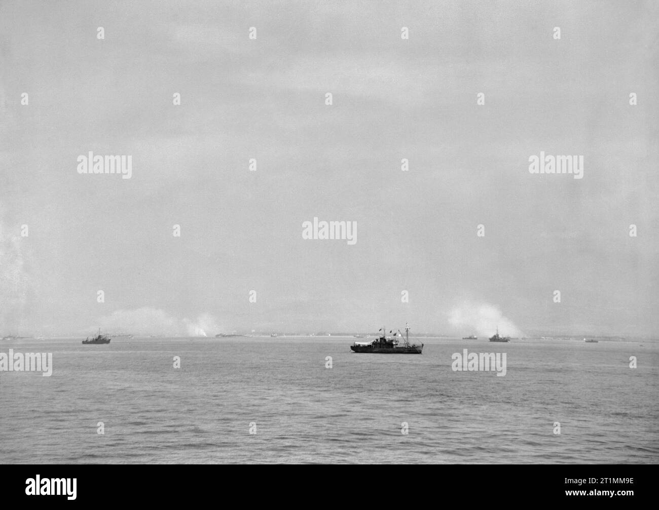 Operation avalanche Banque d'images noir et blanc Alamy