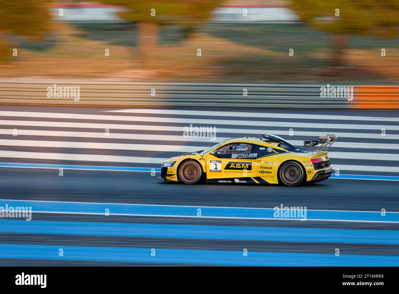Fanatec GT2 European séries 2023 au circuit Paul Ricard, Castellet, FRANCE, 06/10/2023 Florent 'MrCrash' B. Banque D'Images