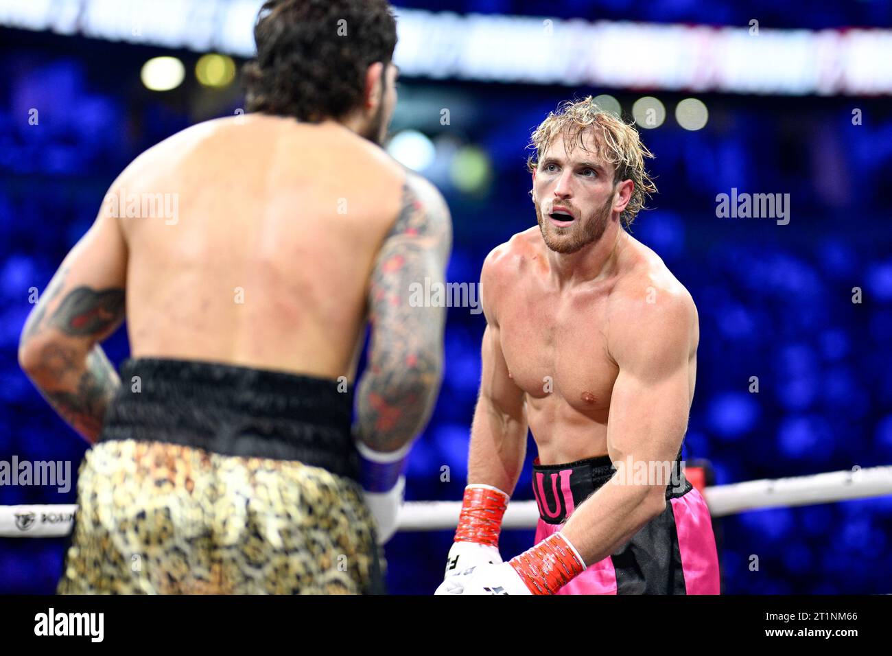 Manchester, Royaume-Uni. Logan Paul combat Dillon Danis lors de Prime Card à Manchester Arena. Paul a gagné par disqualification. Crédit : Benjamin Wareing / Alamy Live News Banque D'Images