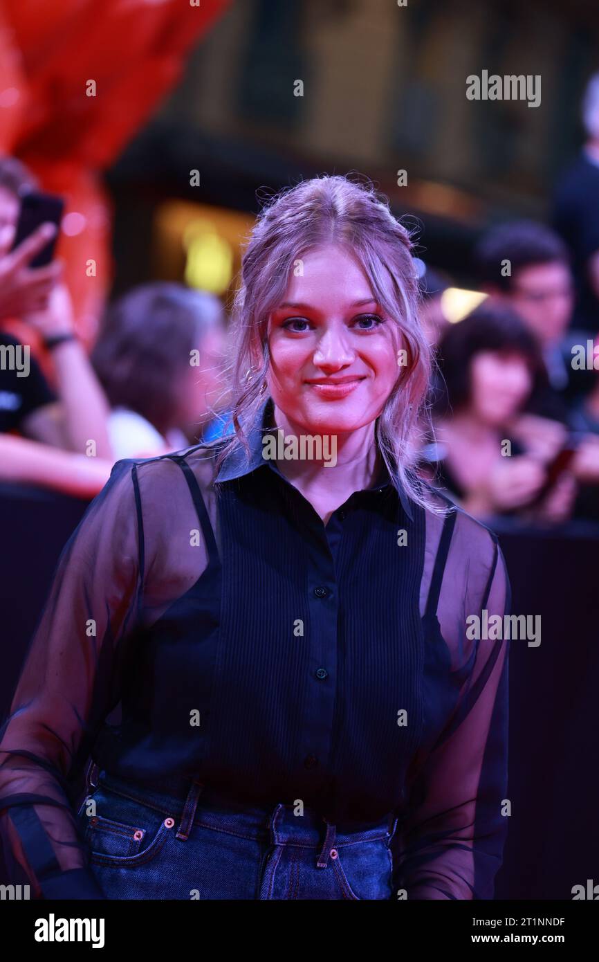 Nice, France. 07 octobre 2023. Nadia Tereszkiewicz participe au festival Cineroman Nice 2023, photo et copyright Thierry CARPICO/ATP images (CARPICO Thierry/ATP/SPP) crédit : SPP Sport Press photo. /Alamy Live News Banque D'Images