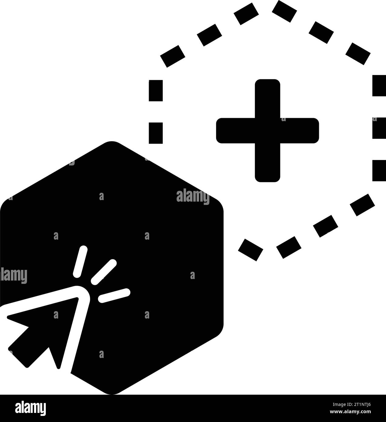 Icône glisser-déposer - utilisation parfaite pour les médias imprimés, le Web, les images de stock, l'utilisation commerciale ou tout type de projet de conception. Illustration de Vecteur