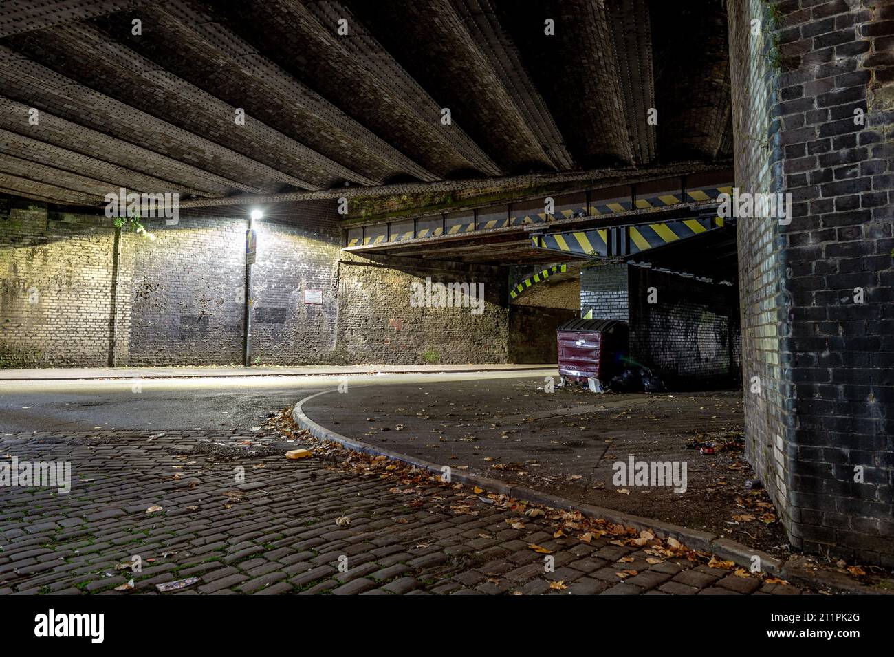 La jonction de Grey Street et Toll Bar Street, Ardwick, Manchester. Banque D'Images