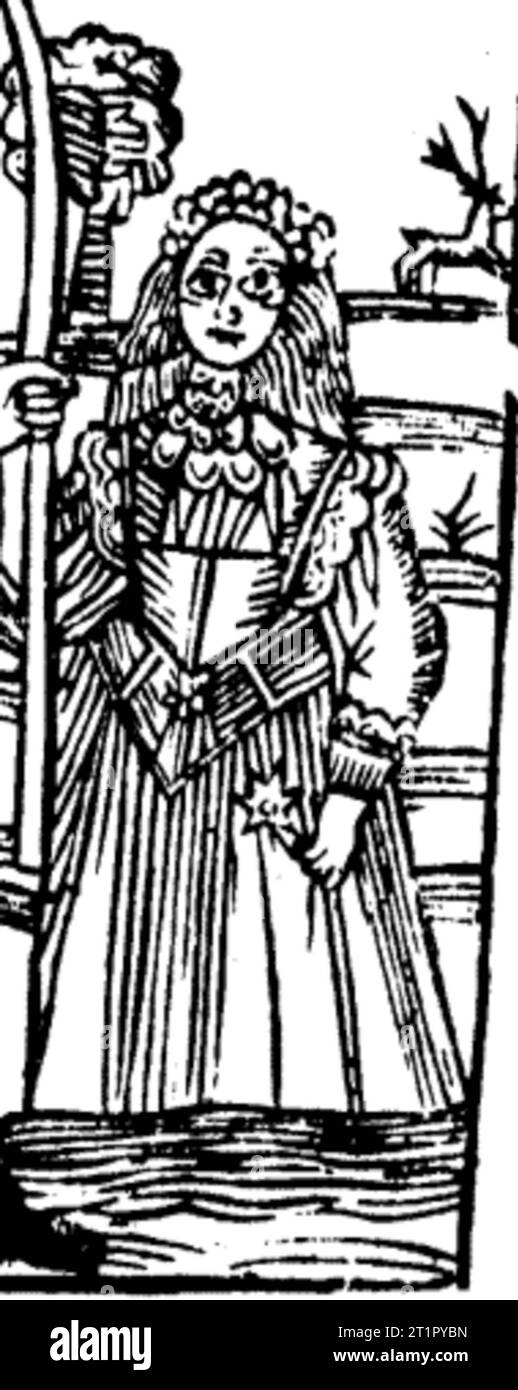 Une célèbre bataille entre Robin des Bois et Maid Marian Banque D'Images