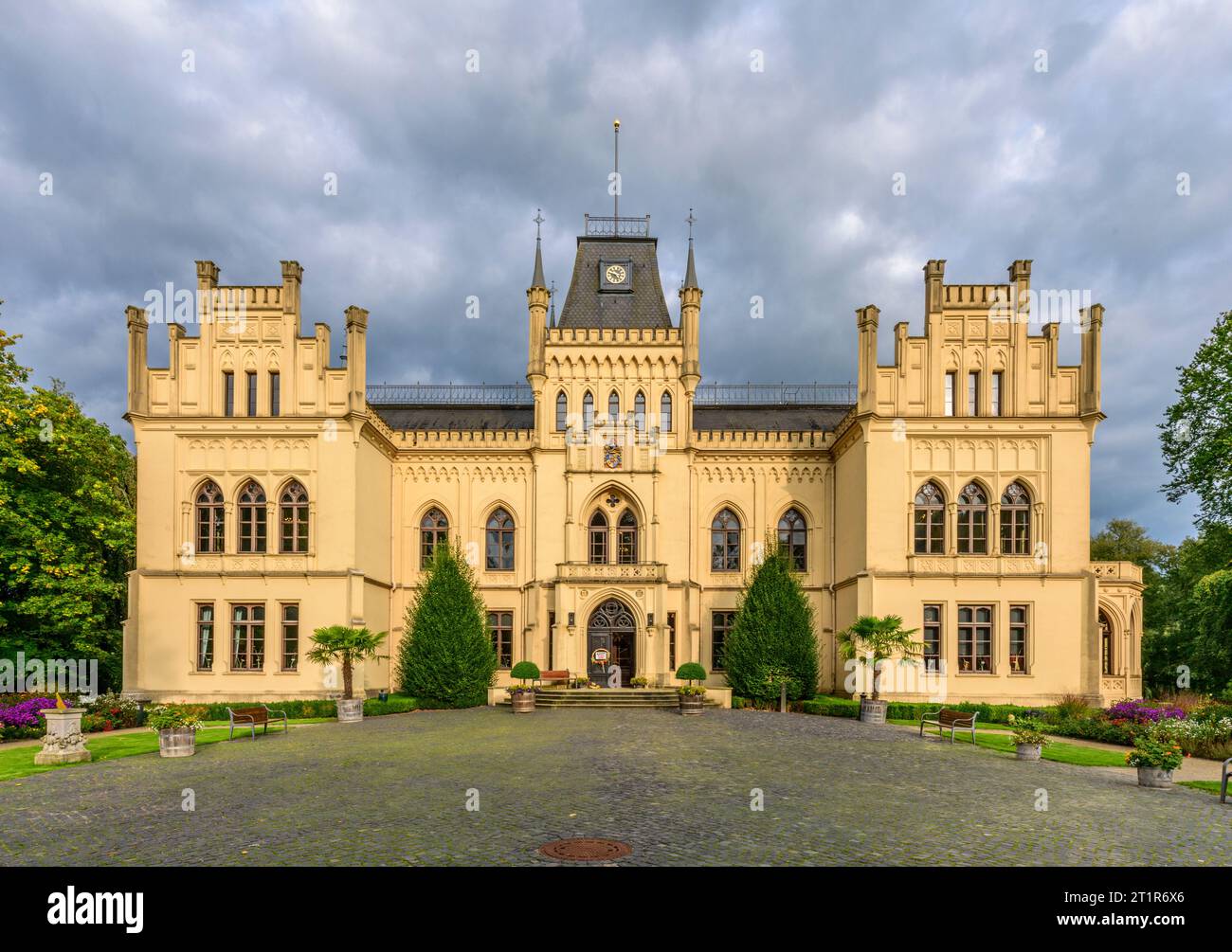 LEER, ALLEMAGNE - 30 SEPTEMBRE 2023 : Château d'eau d'Evenburg Banque D'Images