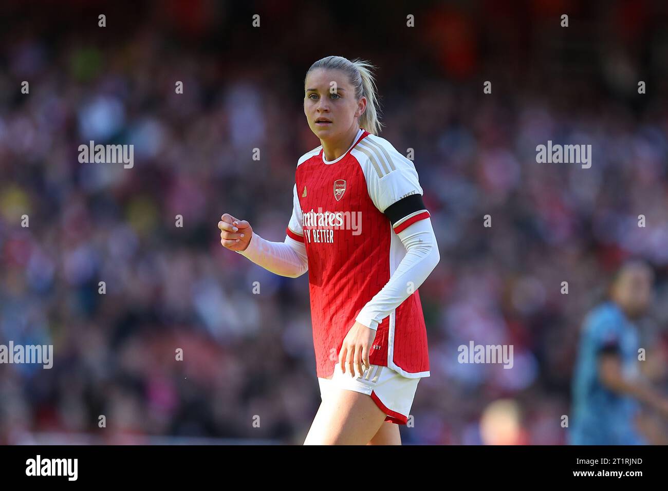 Emirates Stadium, Londres, Royaume-Uni. 15 octobre 2023. Women's Super League, Arsenal contre Aston Villa ; Alessia Russo d'Arsenal crédit : action plus Sports/Alamy Live News Banque D'Images