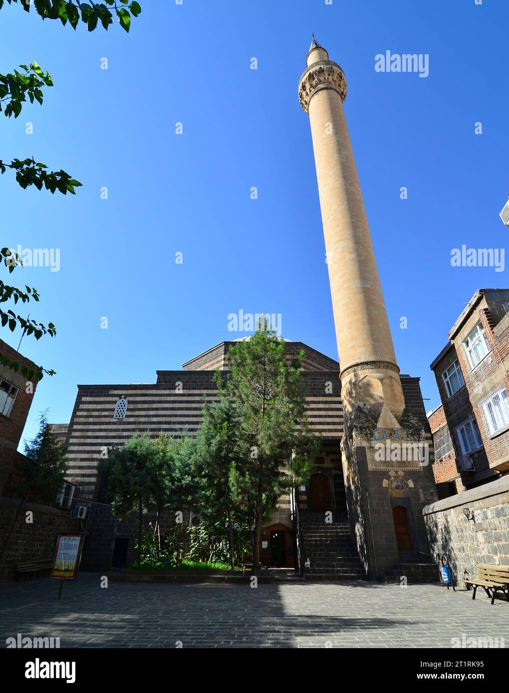 Située à Diyarbakir, en Turquie, la mosquée Behram Pacha a été construite au 16e siècle par Mimar Sinan. Banque D'Images