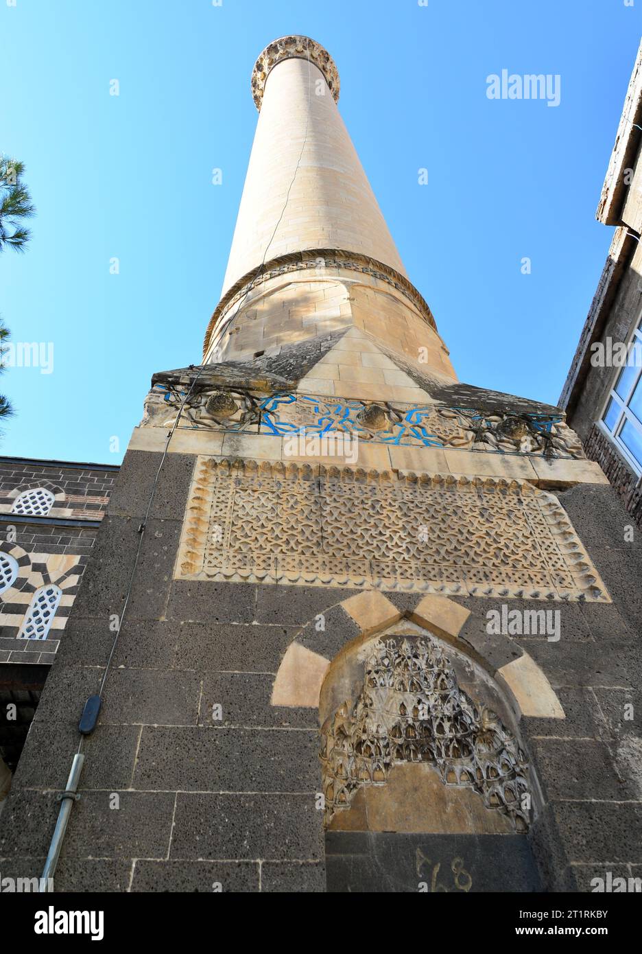 Située à Diyarbakir, en Turquie, la mosquée Behram Pacha a été construite au 16e siècle par Mimar Sinan. Banque D'Images