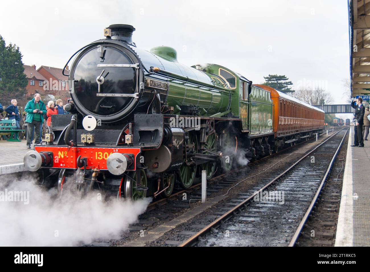 1301 Mayflower à Sheringham sur le North Norfolk Railway Banque D'Images