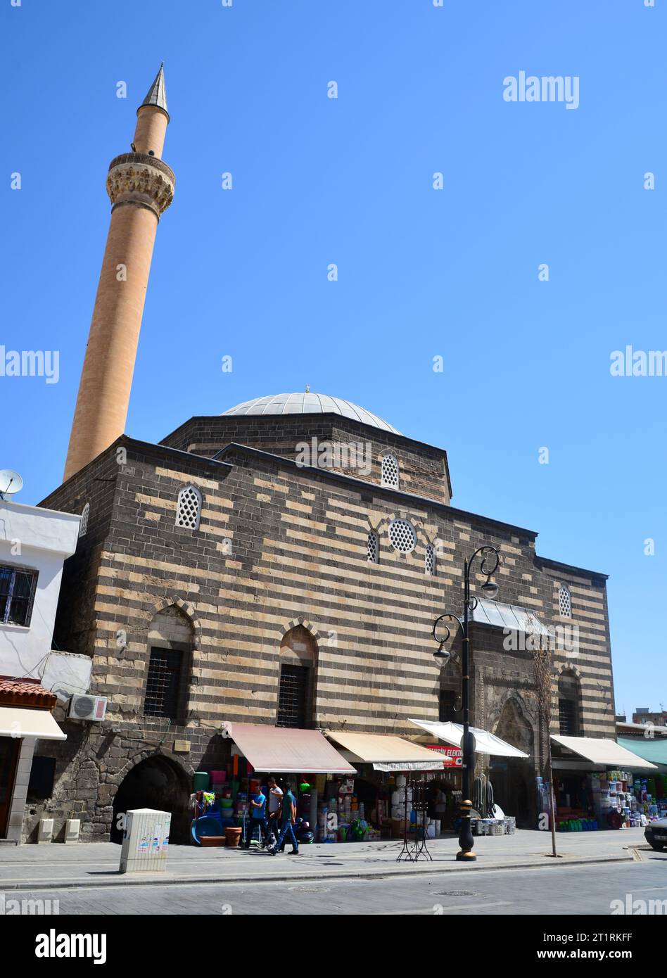 Située à Diyarbakir, en Turquie, la mosquée Behram Pacha a été construite au 16e siècle par Mimar Sinan. Banque D'Images