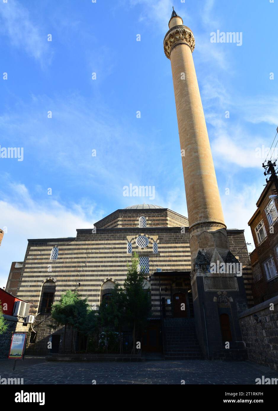 Située à Diyarbakir, en Turquie, la mosquée Behram Pacha a été construite au 16e siècle par Mimar Sinan. Banque D'Images