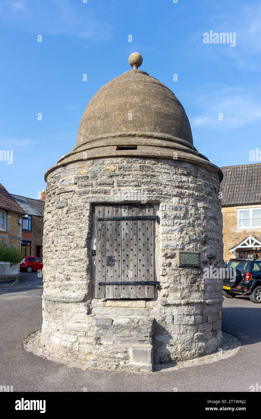 The Round House (1771), Bailey Hill, Market place, Castle Cary, Somerset, Angleterre, Royaume-Uni Banque D'Images