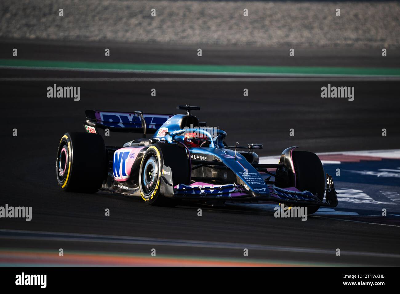 DOHA,QATAR - 7E OCT 2023 – Esteban Ocon (FRA) Alpine - AHMAD AL-SHEHAB/Alamy Live News Banque D'Images