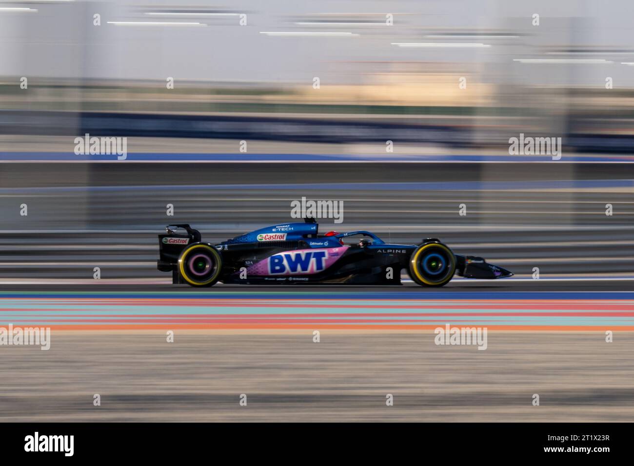 DOHA,QATAR - 7E OCT 2023 – Esteban Ocon (FRA) Alpine - AHMAD AL-SHEHAB/Alamy Live News Banque D'Images