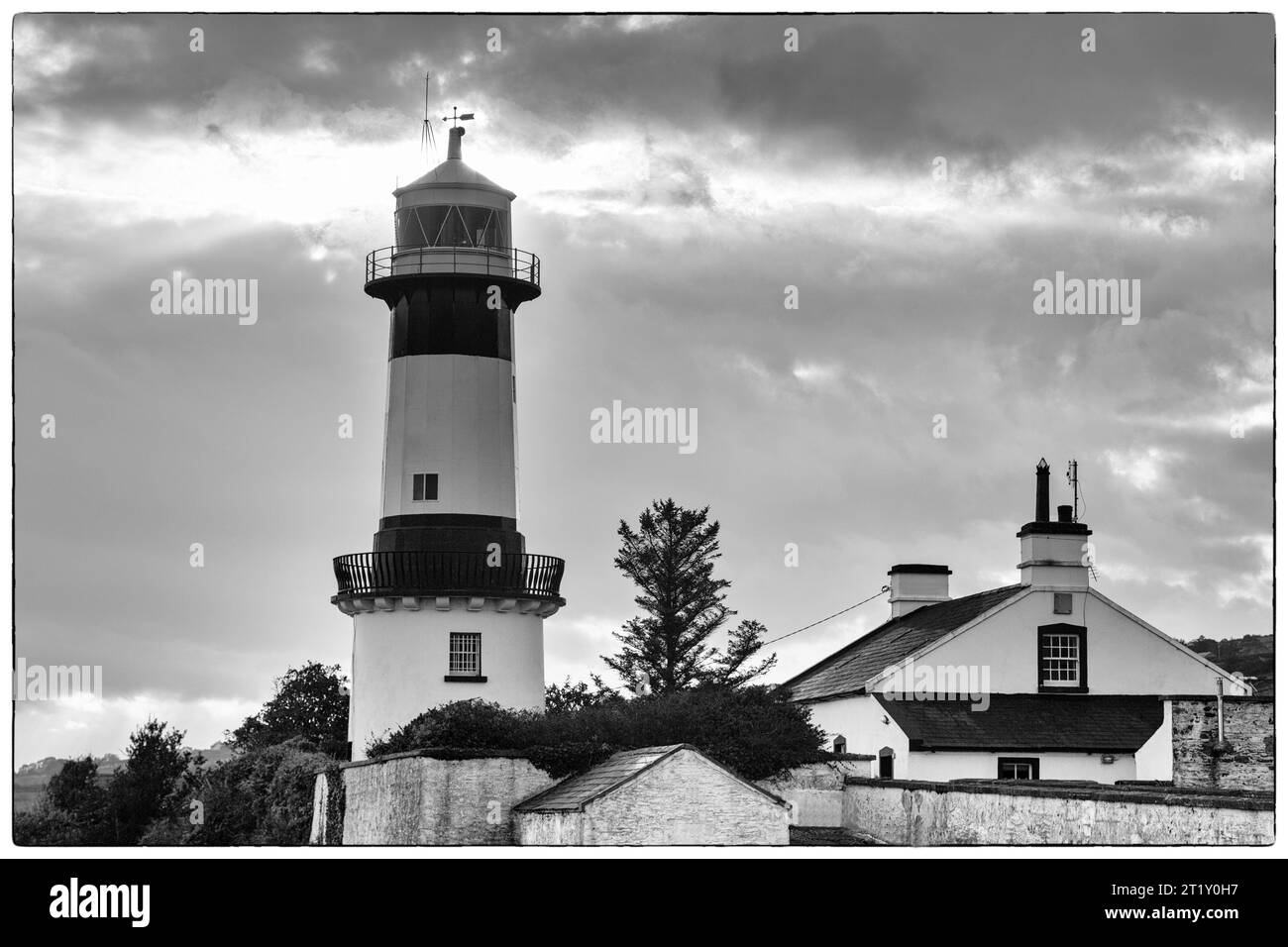 Phare d'Inishowen, comté de Donegal, Irlande Banque D'Images