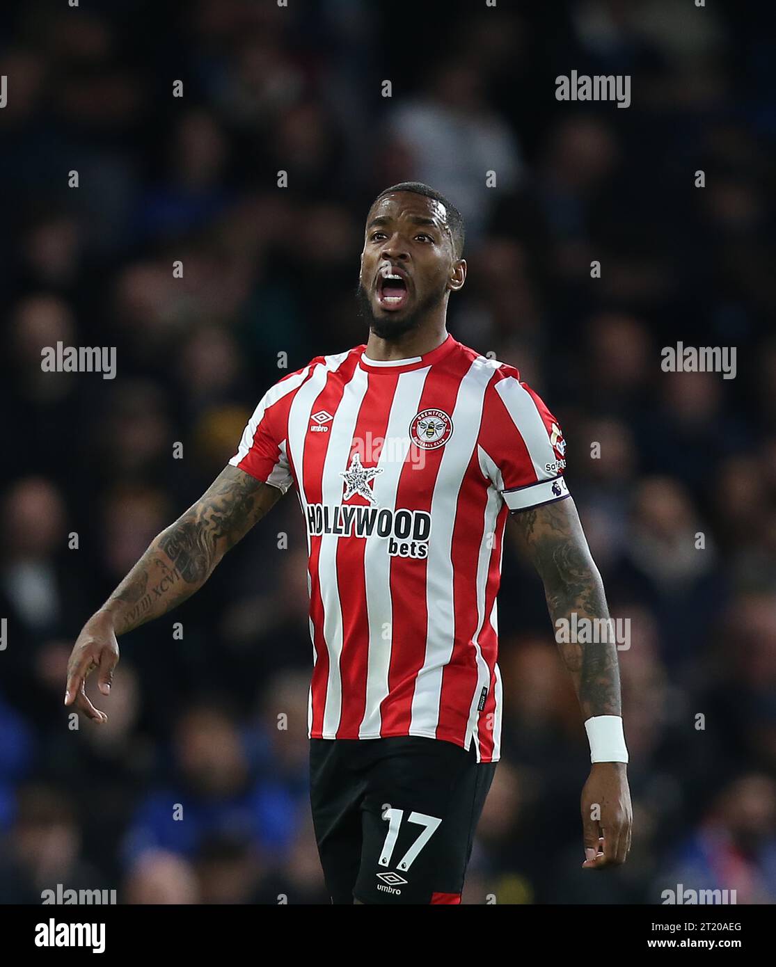 Ivan Toney de Brentford. - Chelsea v Brentford, Premier League, Stamford Bridge Stadium, Londres, Royaume-Uni - 26 avril 2023. Usage éditorial uniquement - des restrictions DataCo s'appliquent Banque D'Images