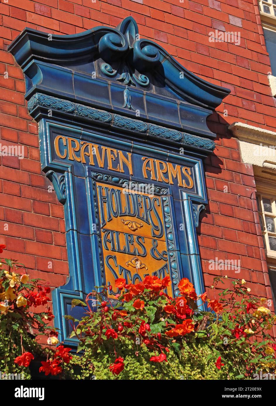 Traditional Real ALE pub, The Craven Arms, 47 Upper Gough St, Birmingham, West Midlands, Angleterre, Royaume-Uni, B1 1JL Banque D'Images