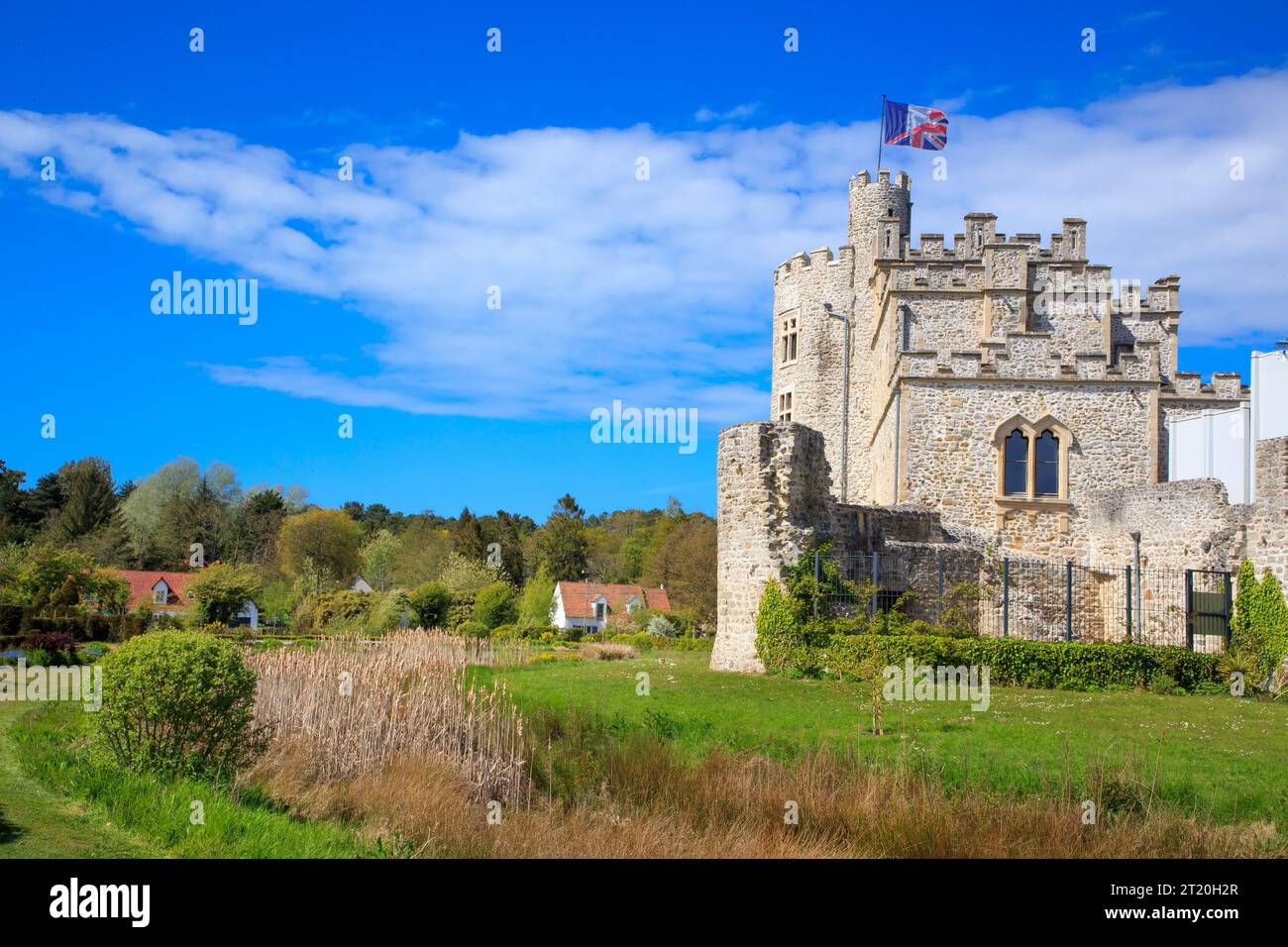 Condette (nord de la France) : Château de Hardelot Banque D'Images