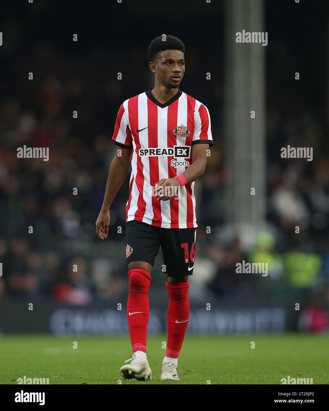 AMAD Diallo de Sunderland. - Fulham contre Sunderland, Emirates FA Cup, 4e tour, Craven Cottage Stadium, Londres, Royaume-Uni - 28 janvier 2023. Usage éditorial uniquement - des restrictions DataCo s'appliquent. Banque D'Images