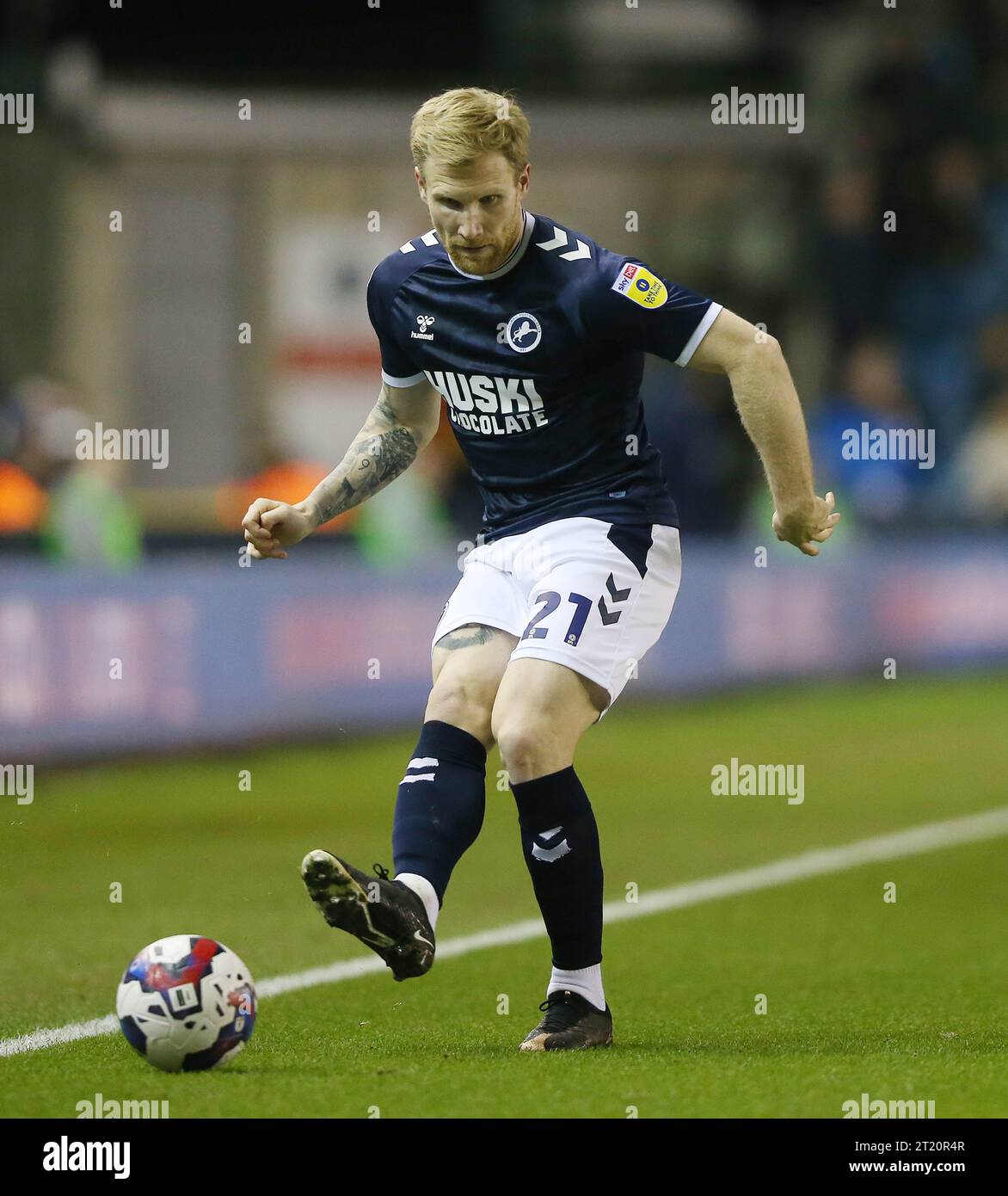 Andreas Voglsammer de Millwall. - Millwall contre Bristol City, Sky Bet Championship, New Den Stadium, Londres. - 29 décembre 2022. Usage éditorial uniquement - des restrictions DataCo s'appliquent. Banque D'Images