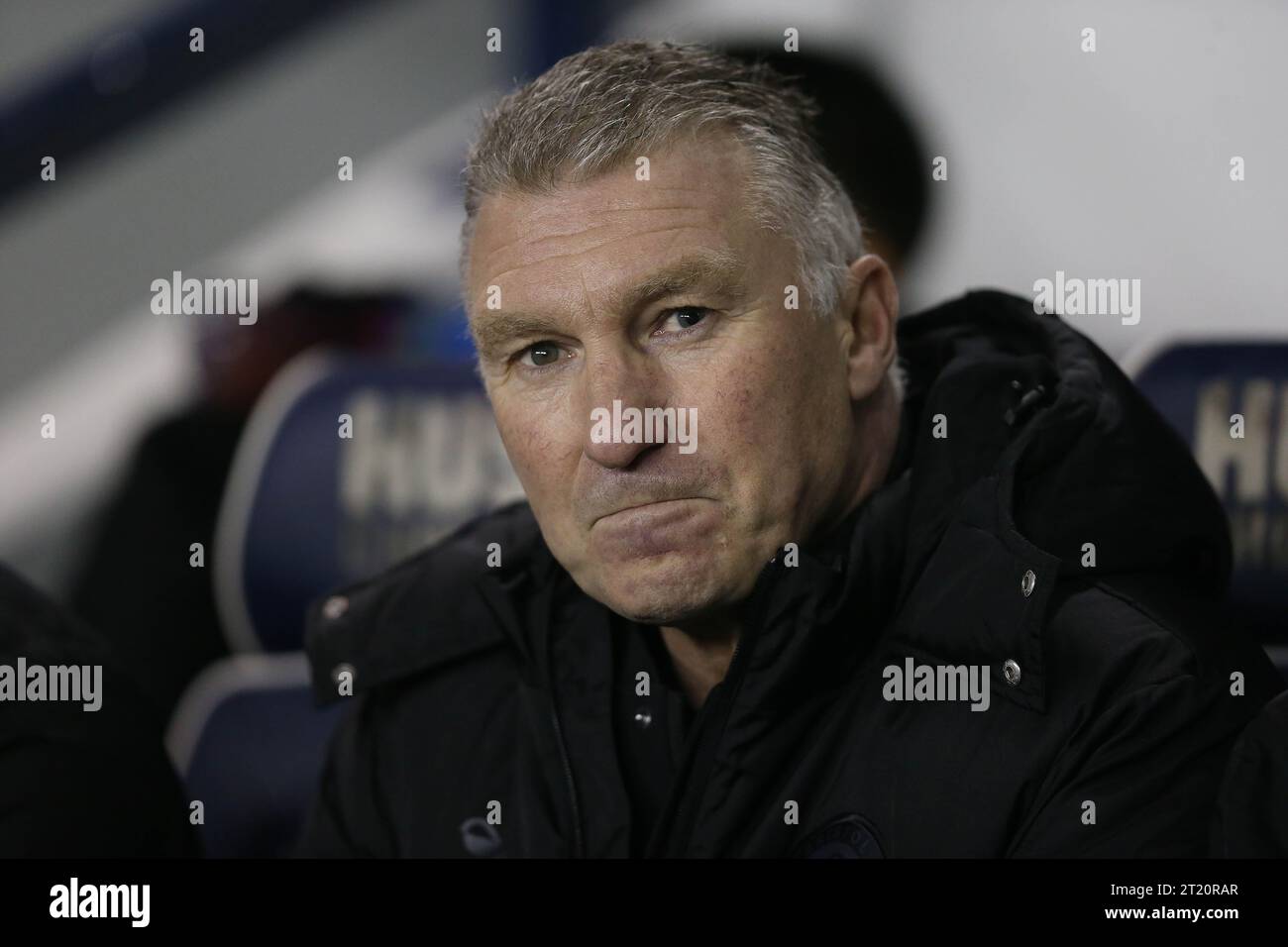 Nigel Pearson Directeur de Bristol City. - Millwall contre Bristol City, Sky Bet Championship, New Den Stadium, Londres. - 29 décembre 2022. Usage éditorial uniquement - des restrictions DataCo s'appliquent. Banque D'Images