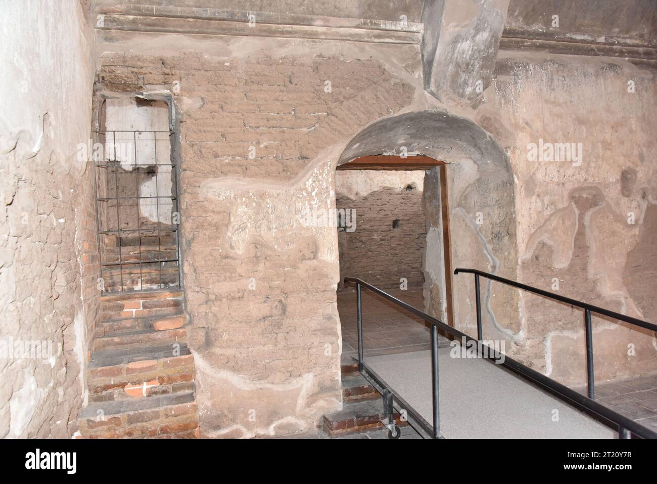 Tumacacori, Arizona. ÉTATS-UNIS. 10/9/2023. La mission San Cayetano del Tumacácori a été établie par les Jésuites en 1691 dans un endroit près d'une colonie de Sobaipuri Banque D'Images