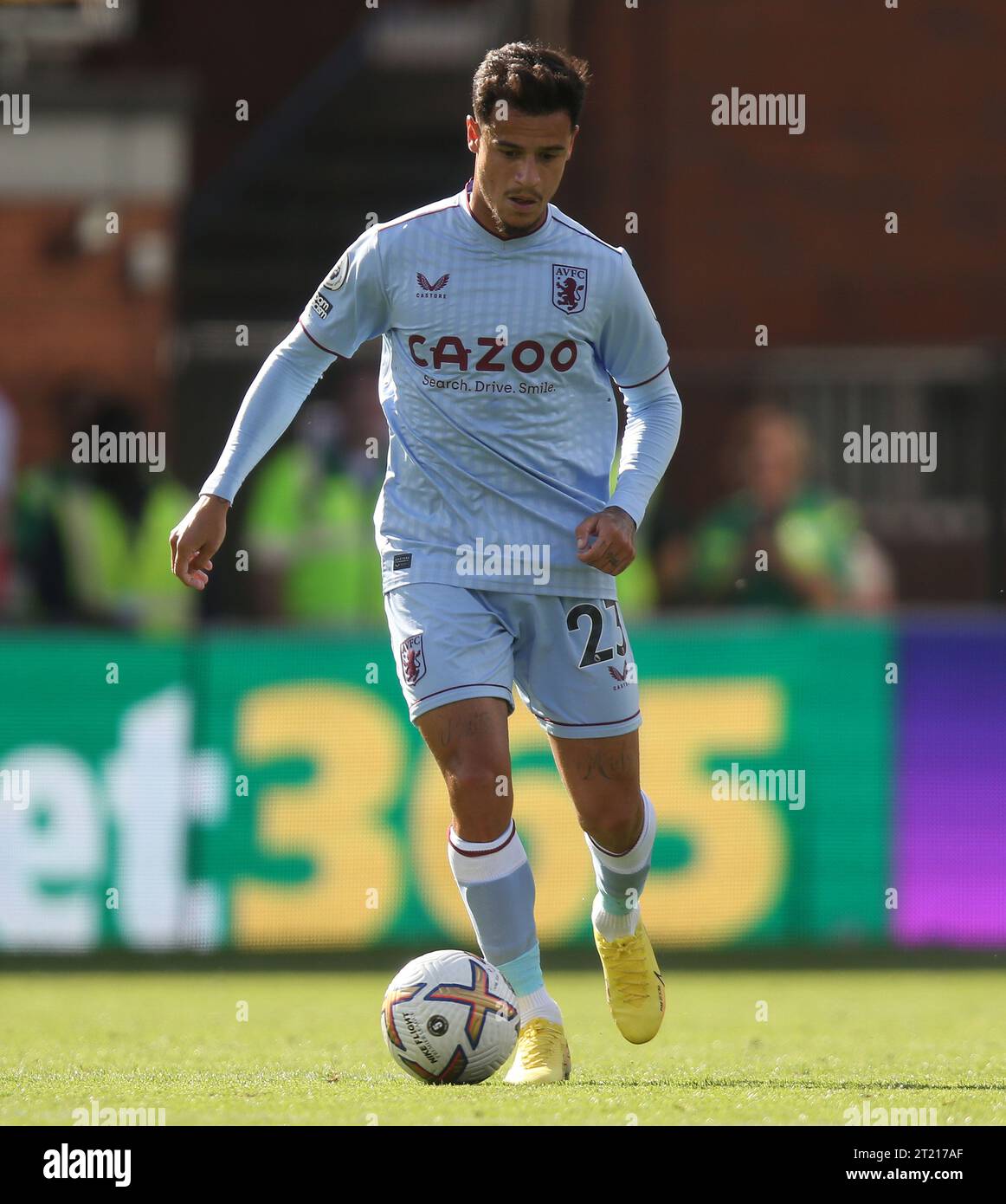 Philippe Coutinho d'Aston Villa. - Crystal Palace v Aston Villa, Premier League, Selhurst Park, Croydon, Royaume-Uni - 20 août 2022 usage éditorial uniquement - des restrictions DataCo s'appliquent Banque D'Images Philippe Coutinho d'Aston Villa. - Crystal Palace v Aston Villa, Premier League, Selhurst Park, Croydon, Royaume-Uni - 20 août 2022 usage éditorial uniquement - des restrictions DataCo s'appliquent Banque D'Images