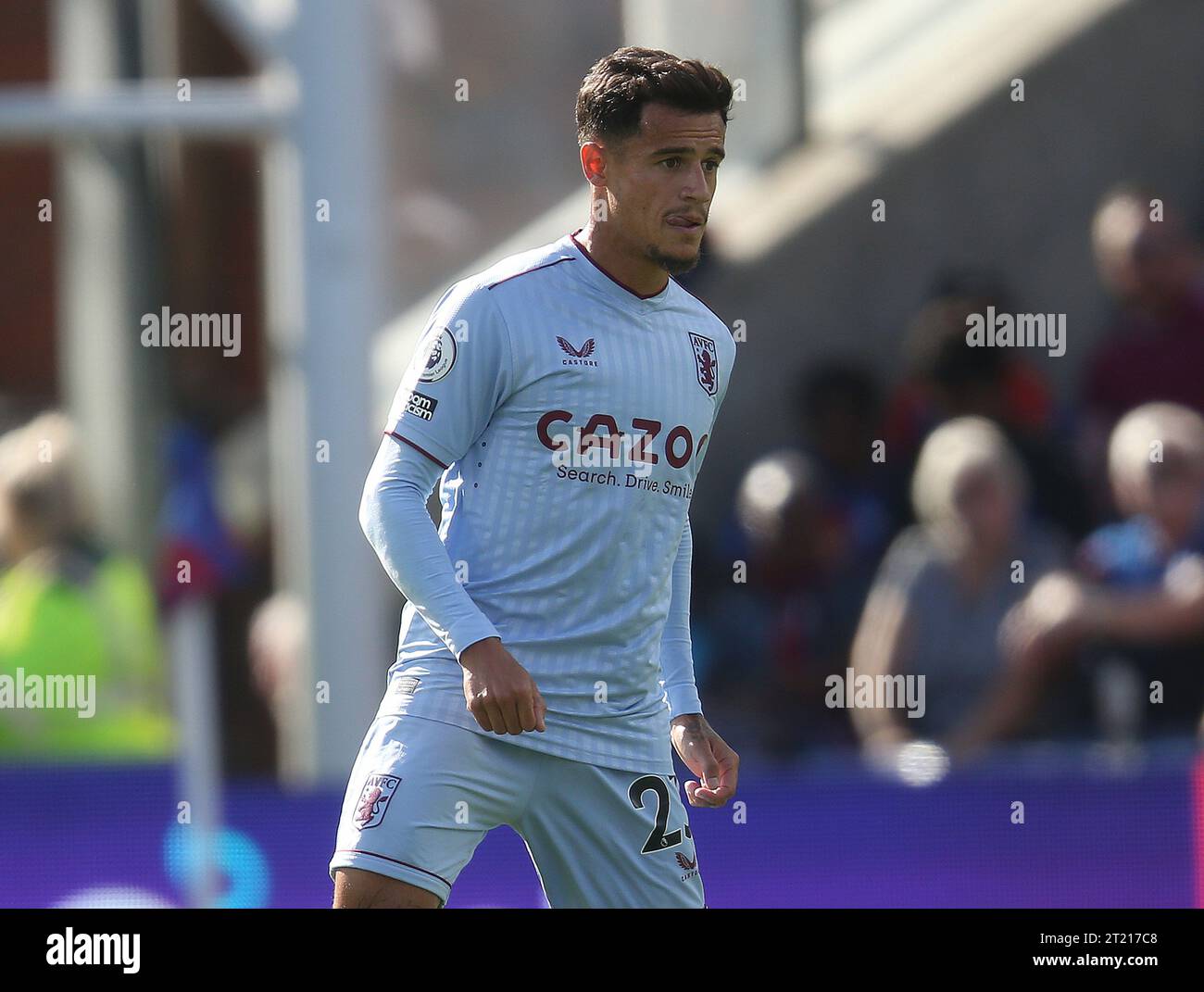 Philippe Coutinho d'Aston Villa. - Crystal Palace v Aston Villa, Premier League, Selhurst Park, Croydon, Royaume-Uni - 20 août 2022 usage éditorial uniquement - des restrictions DataCo s'appliquent Banque D'Images Philippe Coutinho d'Aston Villa. - Crystal Palace v Aston Villa, Premier League, Selhurst Park, Croydon, Royaume-Uni - 20 août 2022 usage éditorial uniquement - des restrictions DataCo s'appliquent Banque D'Images