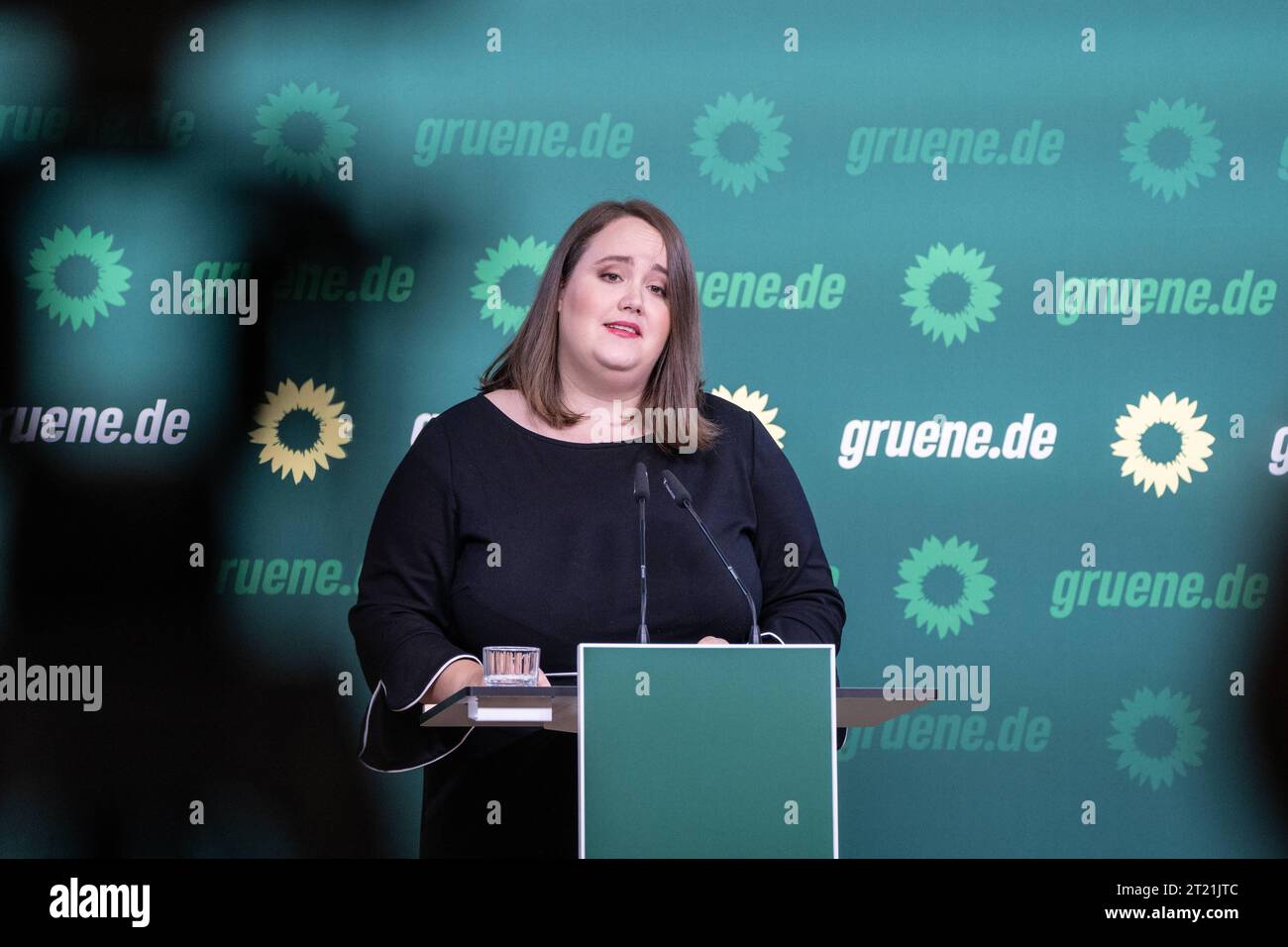 Pressekonferenz Mit Ricarda Lang, Bundesvorsitzende Von Bündnis90/Die ...