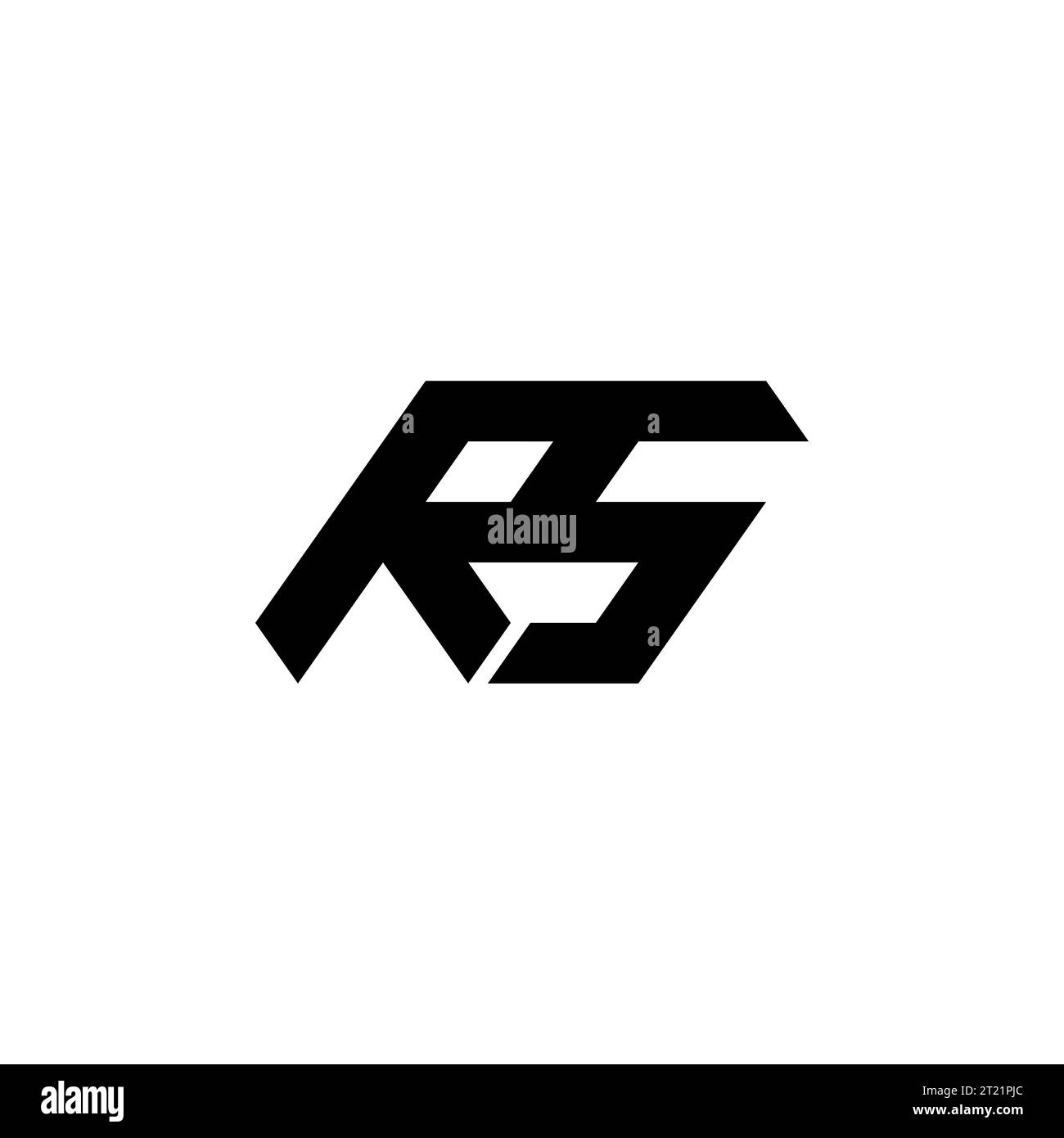 Logo RS, monogramme RS, logo RS initial, logo RS lettre, icône, vecteur Illustration de Vecteur