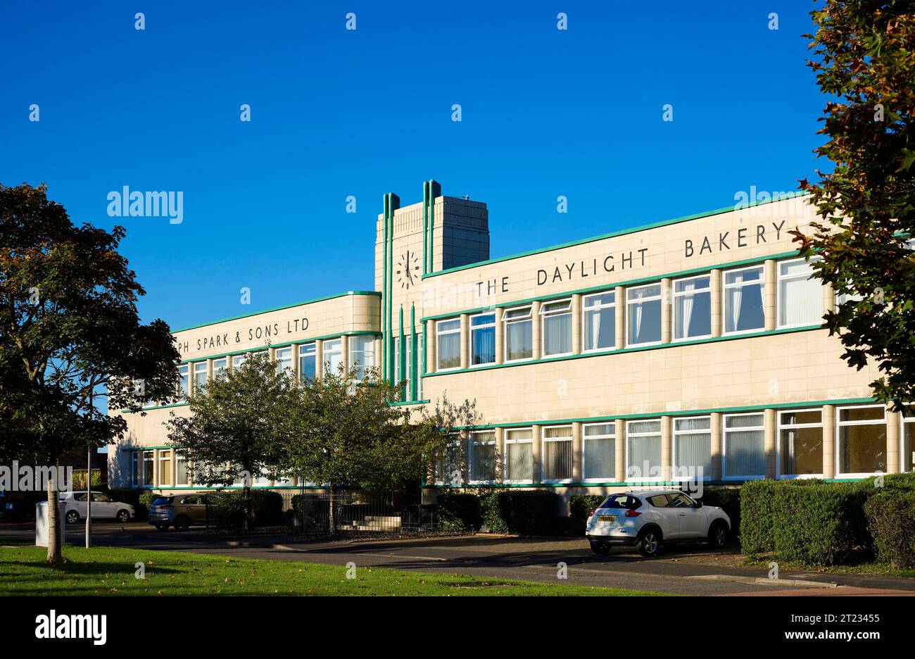 The Daylight Bakery, Stockton on Tees Banque D'Images