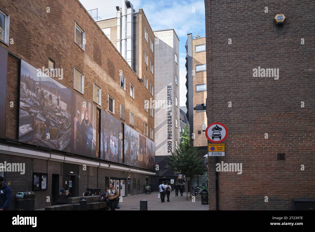 Photography Quarter Ramilies Street Soho Londres Angleterre Royaume-Uni Banque D'Images