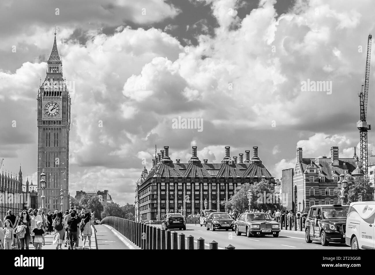 Tour de l'horloge Big ben sous le soleil, Londres Banque D'Images