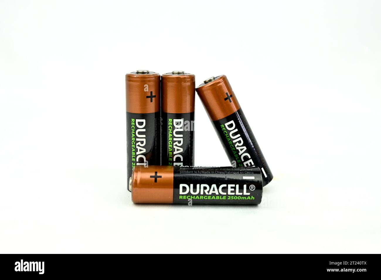 2 AA Duracell Rechargeable - 2500mAh - Piles rechargeables