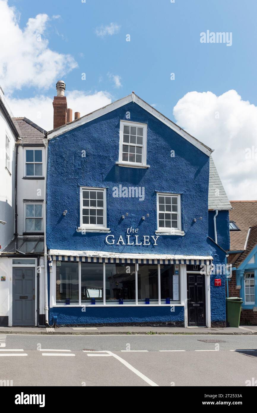 The Gallery Restaurant, Topsham, Devon, Royaume-Uni Banque D'Images The Gallery Restaurant, Topsham, Devon, Royaume-Uni Banque D'Images