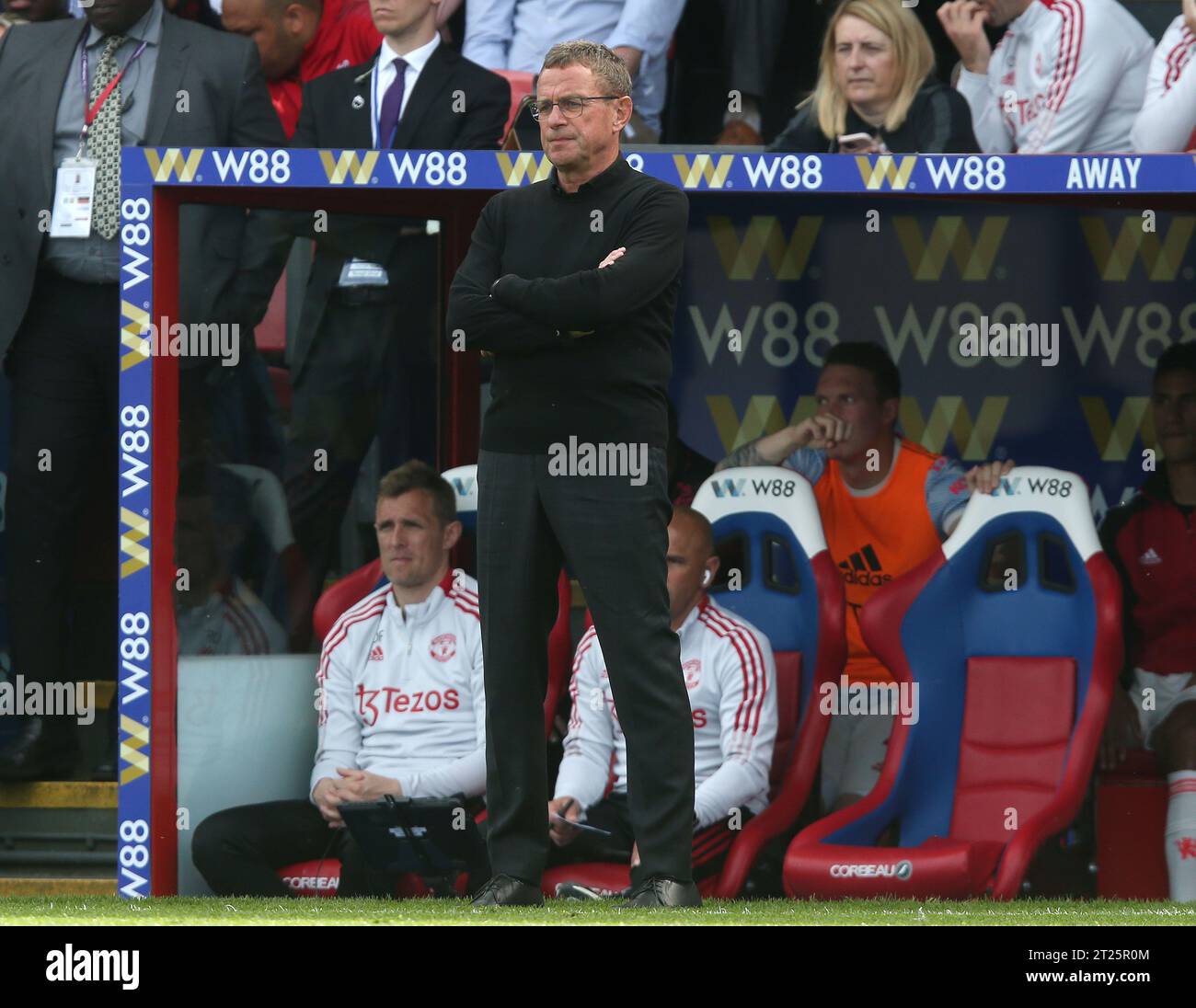 Ralf Rangnick Manager de Manchester United contre Manchester United. - Crystal Palace v Manchester United, Premier League, Selhurst Park, Londres - 22 mai 2022 usage éditorial uniquement - des restrictions DataCo s'appliquent Banque D'Images