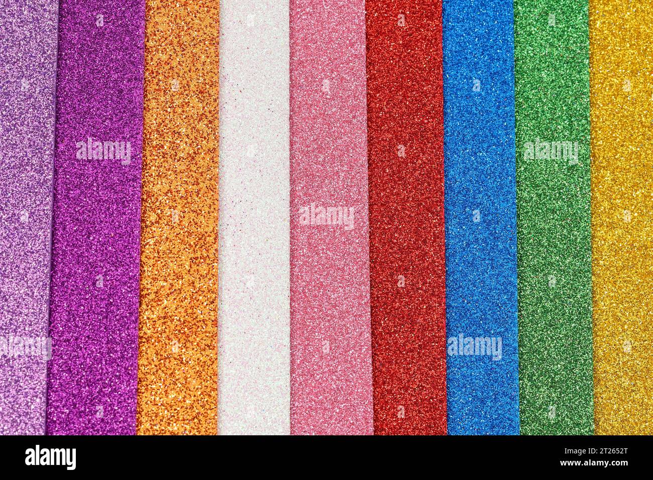 Fond coloré de couleurs brillantes et scintillantes Banque D'Images