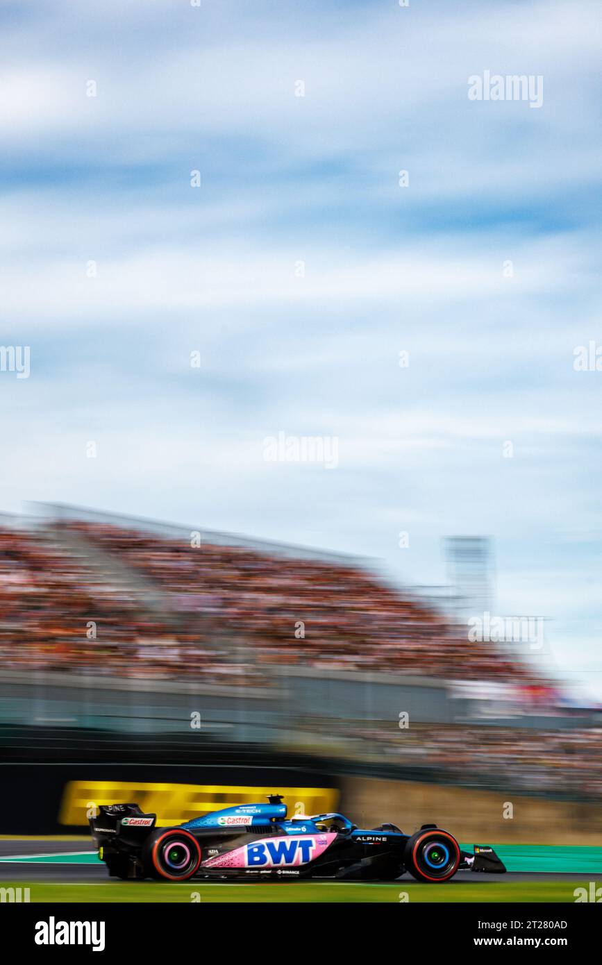 Circuit du Grand Prix de Suzuka, 18 octobre 2023 : Team Alpine lors du Grand Prix de Formule 1 du Japon 2023. Banque D'Images