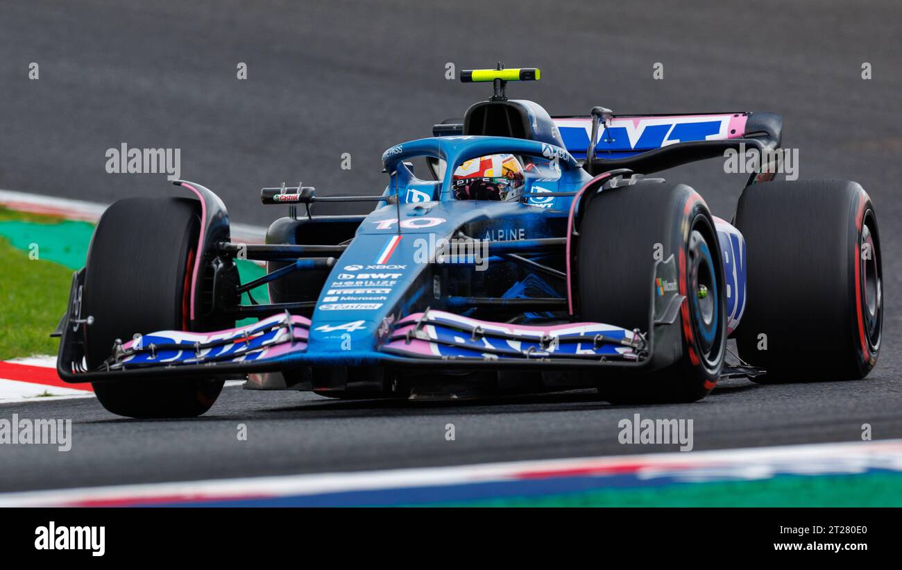 Circuit du Grand Prix de Suzuka, 18 octobre 2023 : Pierre Gasly (FRA) lors du Grand Prix de Formule 1 du Japon 2023. Banque D'Images