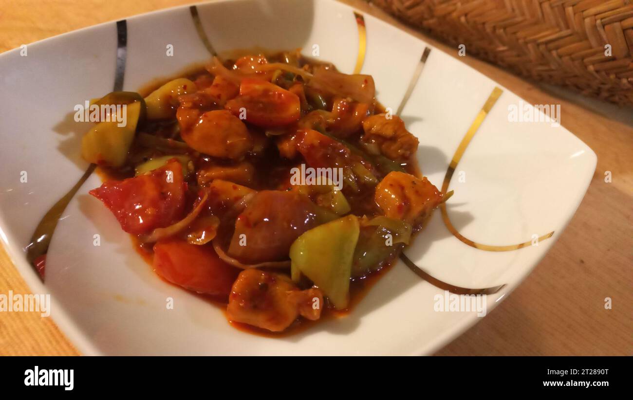 Nourriture au Sri Lanka. Visitez le Sri Lanka Banque D'Images