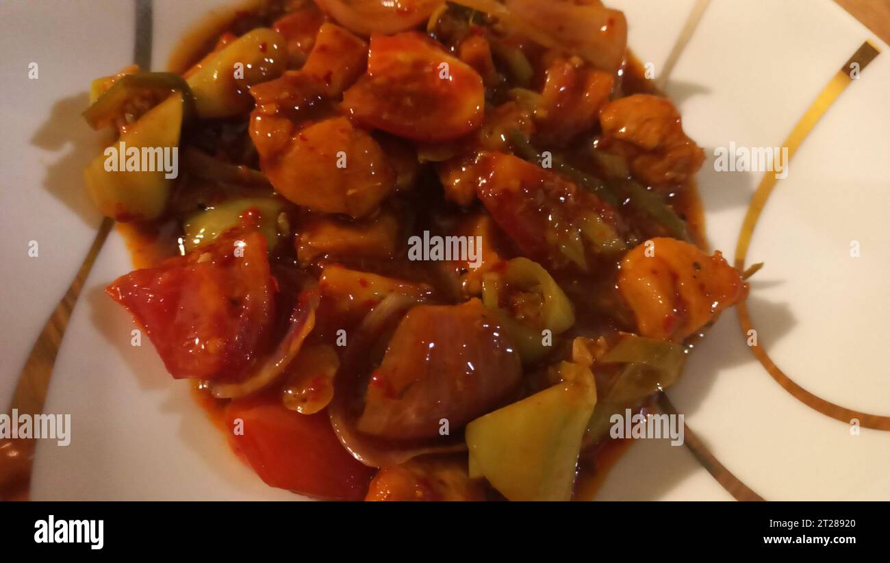 Nourriture au Sri Lanka. Visitez le Sri Lanka Banque D'Images