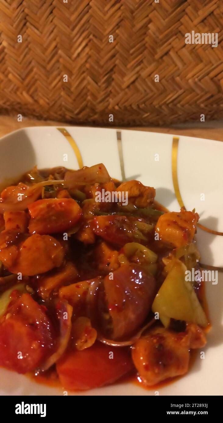 Nourriture au Sri Lanka. Visitez le Sri Lanka Banque D'Images