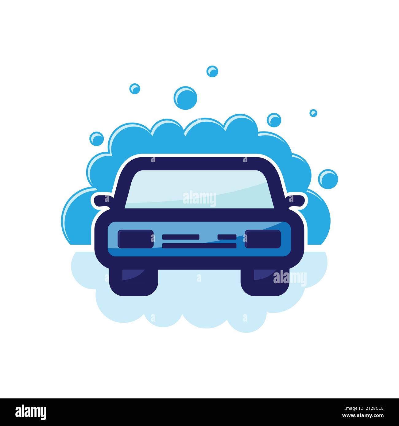 Design plat du logo de nettoyage automobile de lavage de voiture. Illustration vectorielle Illustration de Vecteur Design plat du logo de nettoyage automobile de lavage de voiture. Illustration vectorielle Illustration de Vecteur