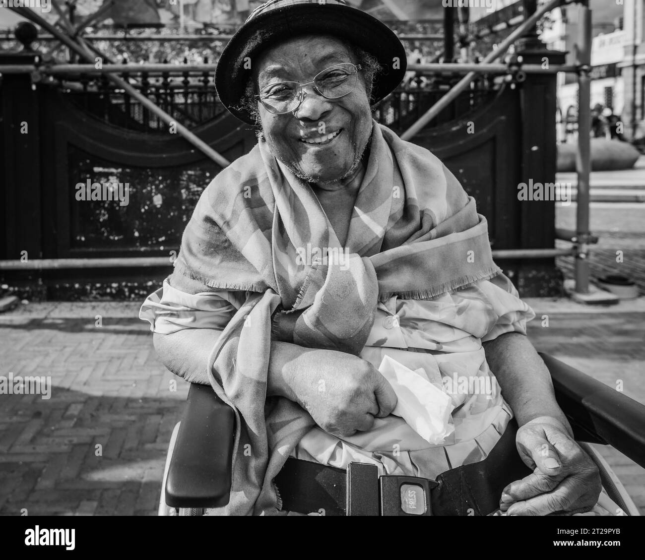 Centenaire aux célébrations Windrush à Windrush Square à Londres. Banque D'Images