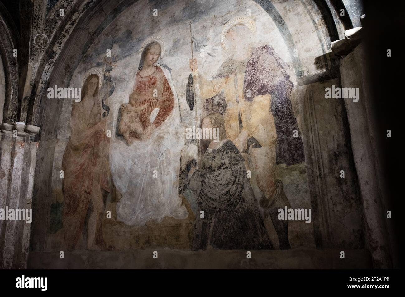 Tourisme à Milan, Italie. Banque D'Images