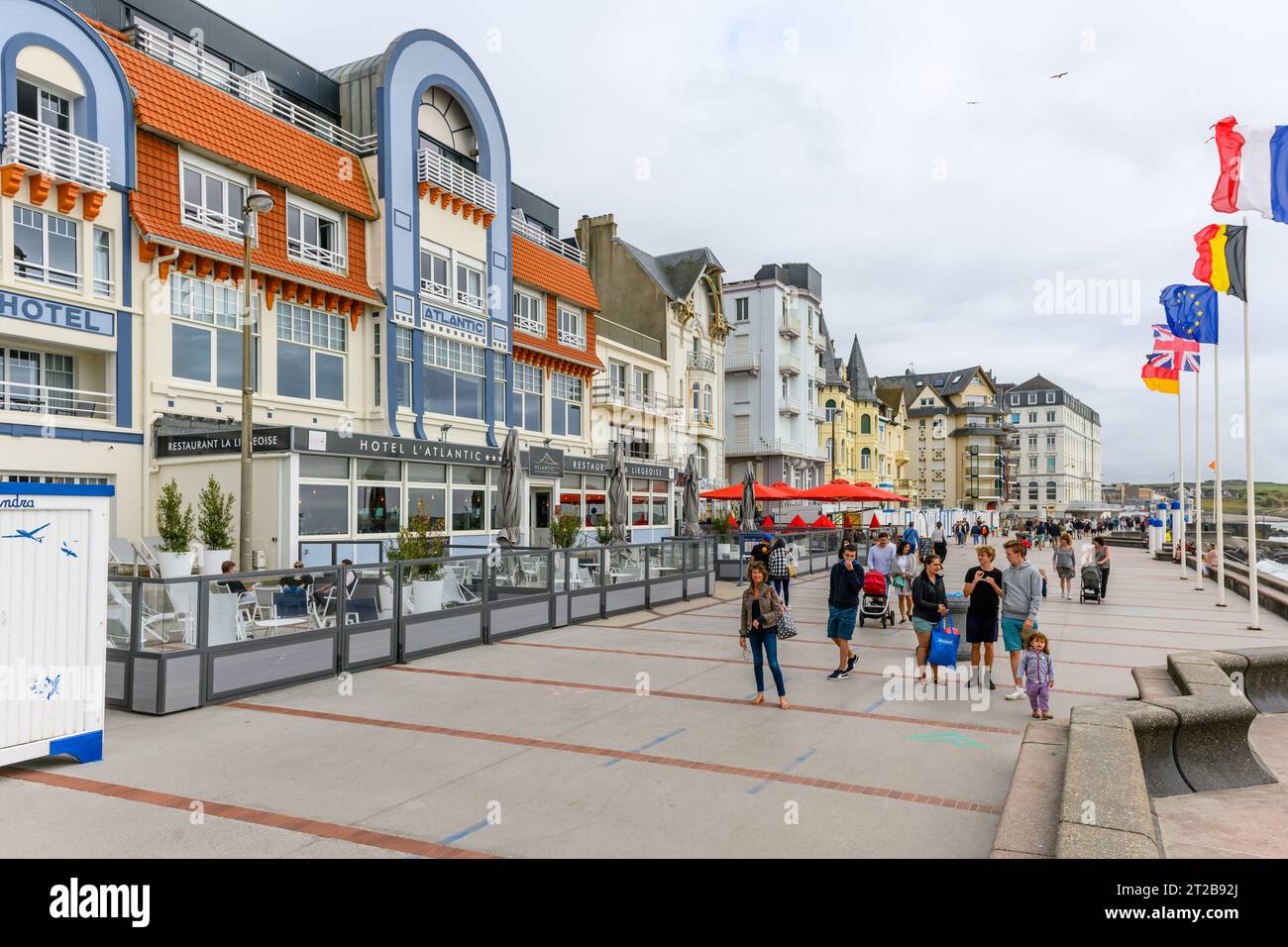 La vie en France - pas-de-Calais Banque D'Images