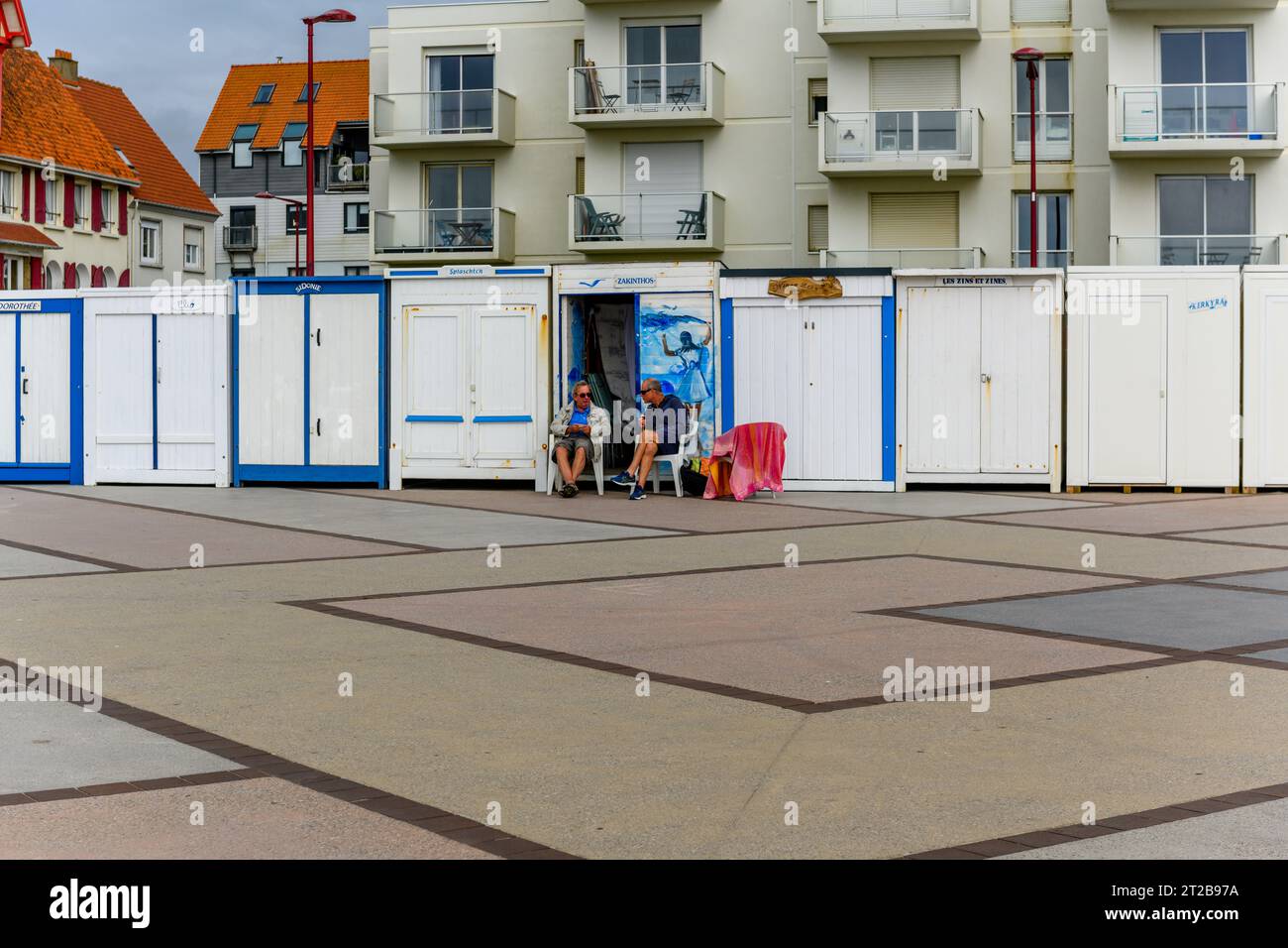 La vie en France - pas-de-Calais Banque D'Images