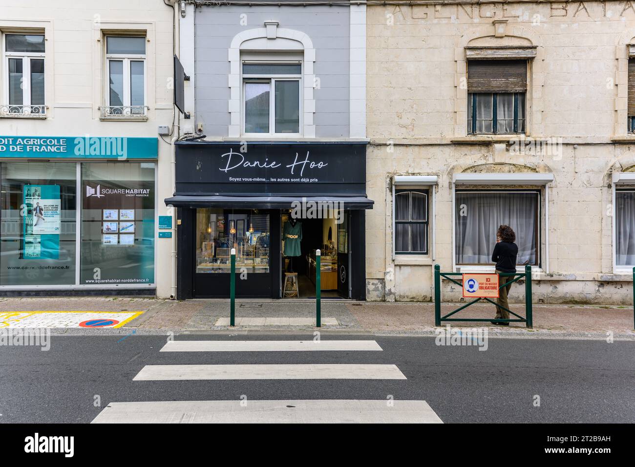 La vie en France - pas-de-Calais Banque D'Images