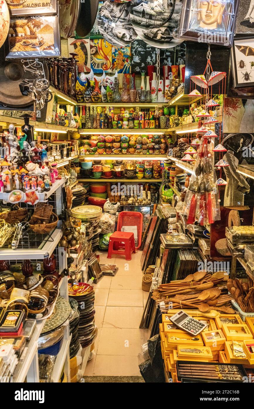 Ben Thanh Market Saigon, vetnam Banque D'Images