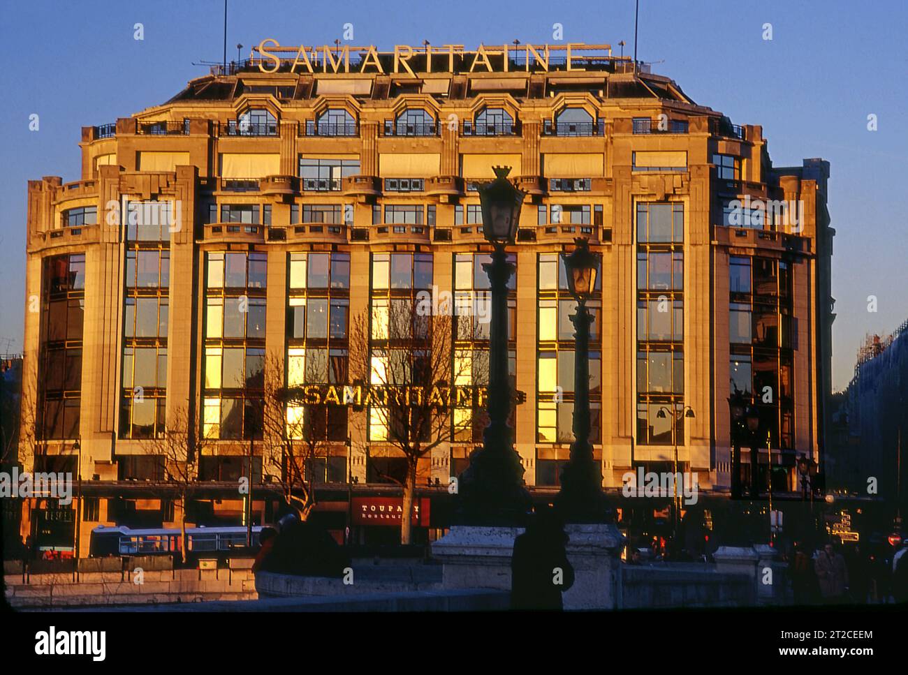 Le grand magasin Samaritaine à Paris, France Banque D'Images