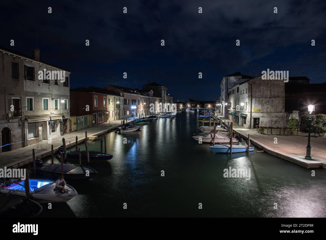 Visite de l'île de Murano à Venise, Italie. Banque D'Images